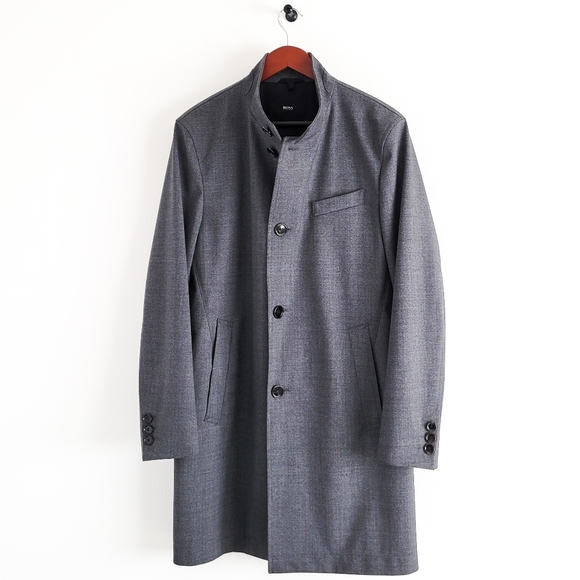 Hugo Boss Jackets & Coats Hugo Boss New Wool Shantyl Slim Fit Top
